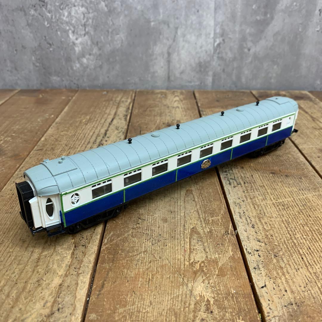 3F 【HOゲージ】欧州蒸気機関車 ＆ 客車2両 ＆ 直線レール3本セット 鉄道