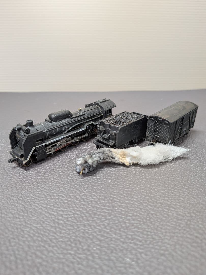 No.68鉄道Nゲージジオラマ汽車、路面電車、車付き