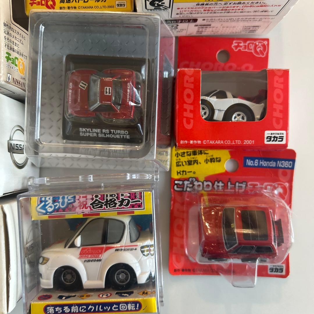 日産オリジナルチョロＱ第五弾ニッサンスカイラインバン等14セット16台+4台20