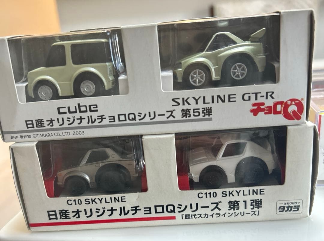 日産オリジナルチョロＱ第五弾ニッサンスカイラインバン等14セット16台+4台20