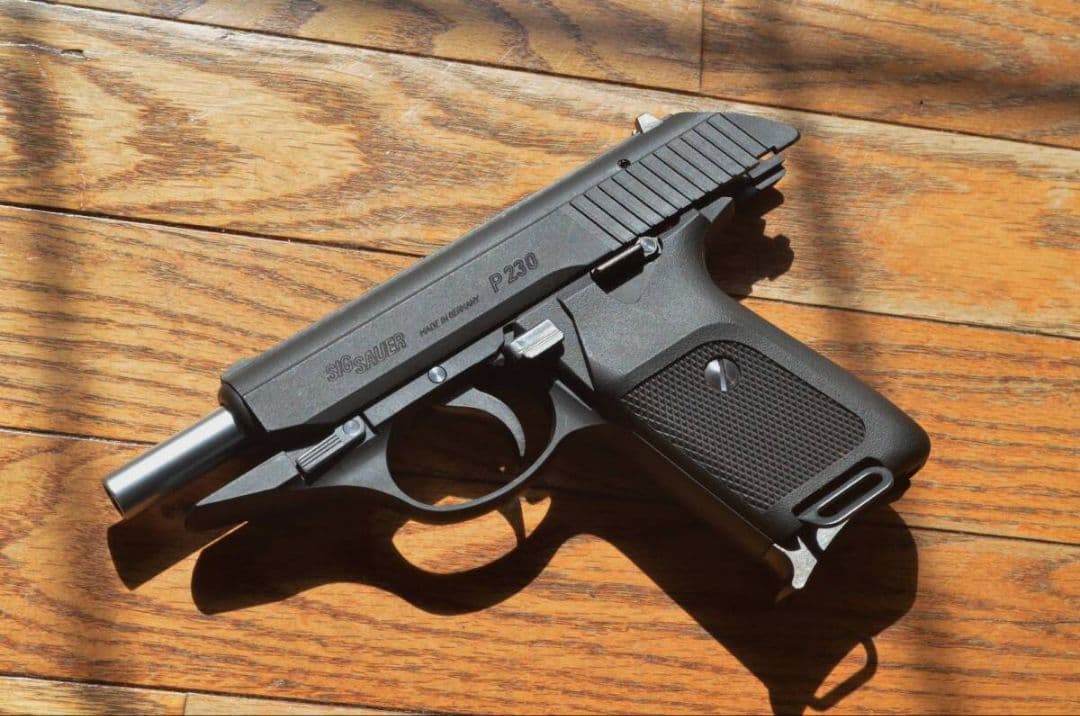 未発火　極美品　KSC　SIG SAUER　P230JP　HW　モデルガン