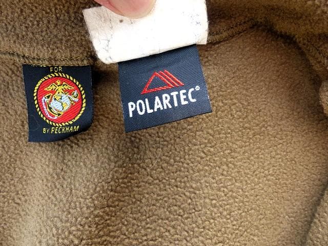 米軍実物 USMC　ポーラテック フリース プルオーバー シャツ　M 57