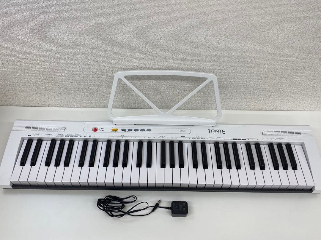 TORTE トルテ TSDK-61 電子ピアノ キーボード 譜面台
