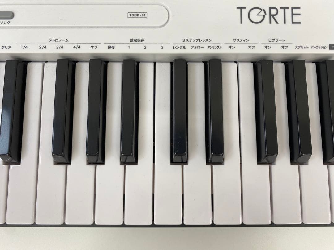 TORTE トルテ TSDK-61 電子ピアノ キーボード 譜面台