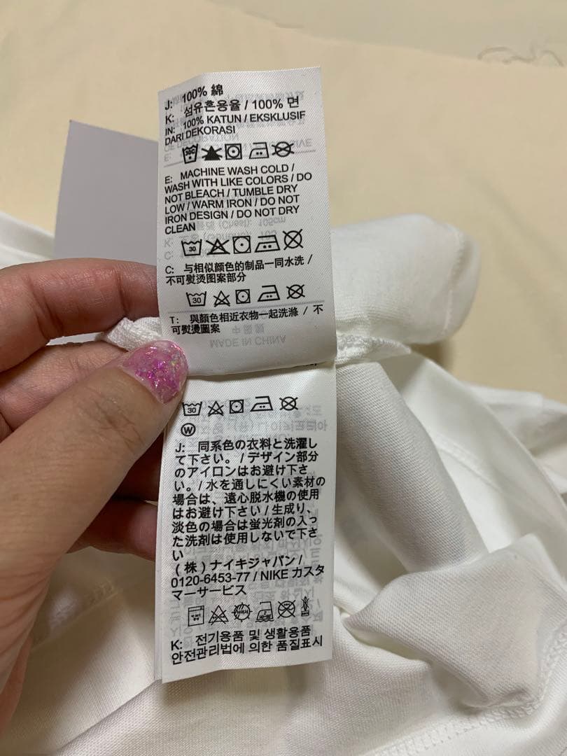 k*a様 新品未使用　韓国限定　NEWJEANS×NIKE コラボTシャツ