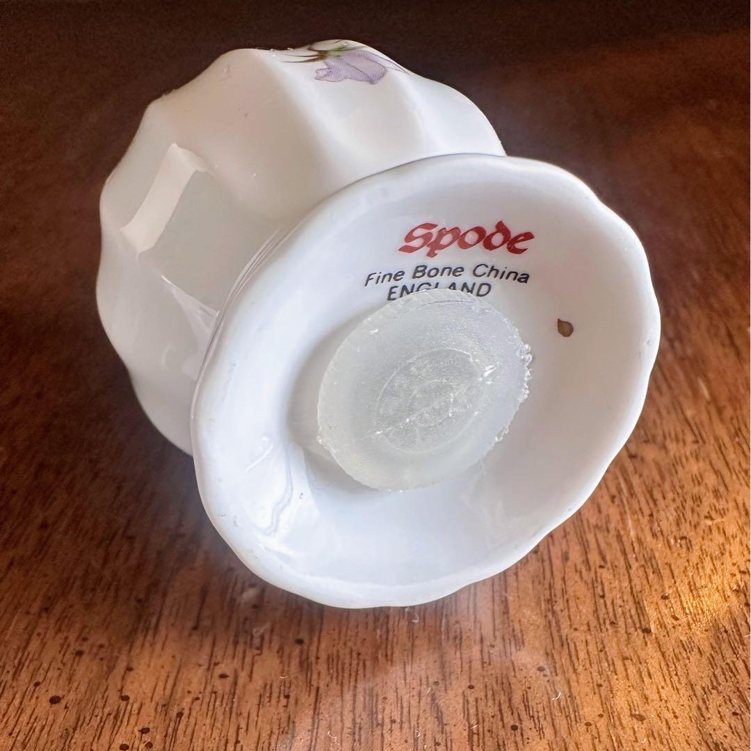 状態良好◇SPODE CAMPANULA◇ソルト＆ペッパー　イギリス陶器
