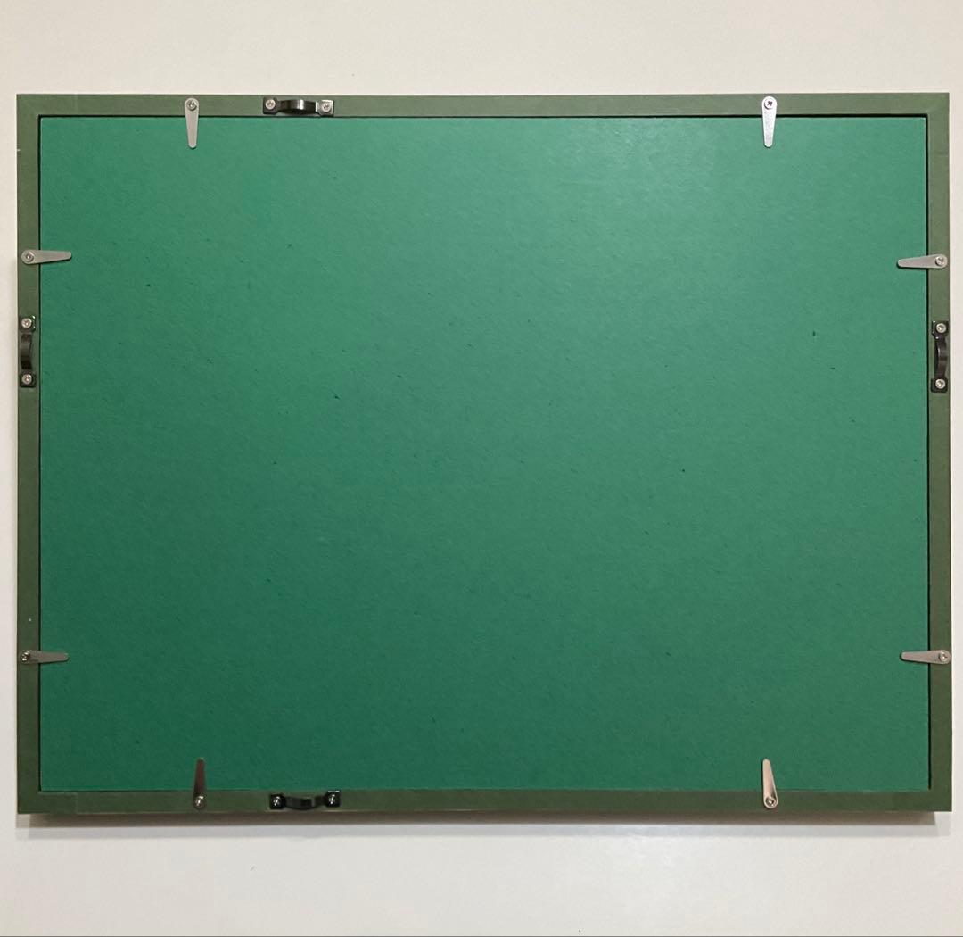 絵画・額縁・版画・上砂理佳・エッチング ・パン屋少年の朝・美術品・インテリア