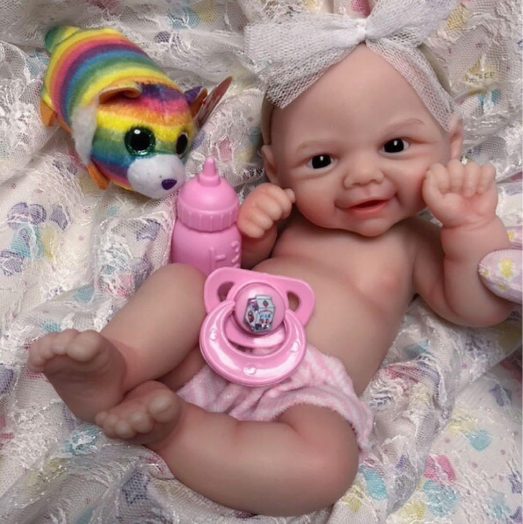 フルシリコン リボーンドール　女の子