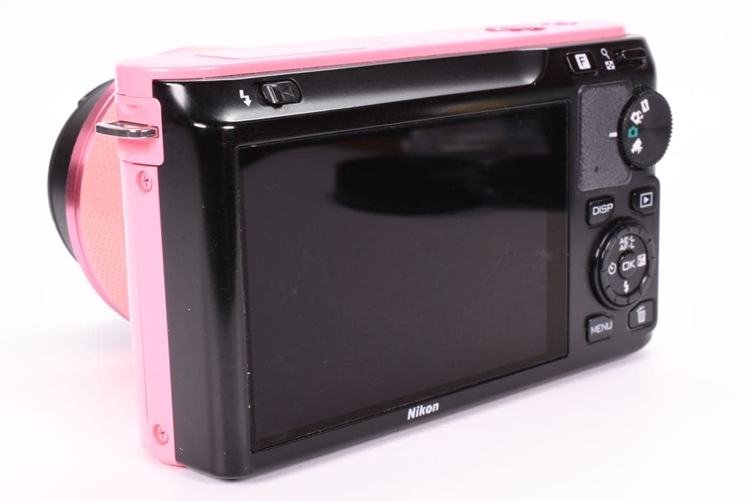 【人気カラー】Nikon 1 J1 ピンク 10-30mmセット 良品
