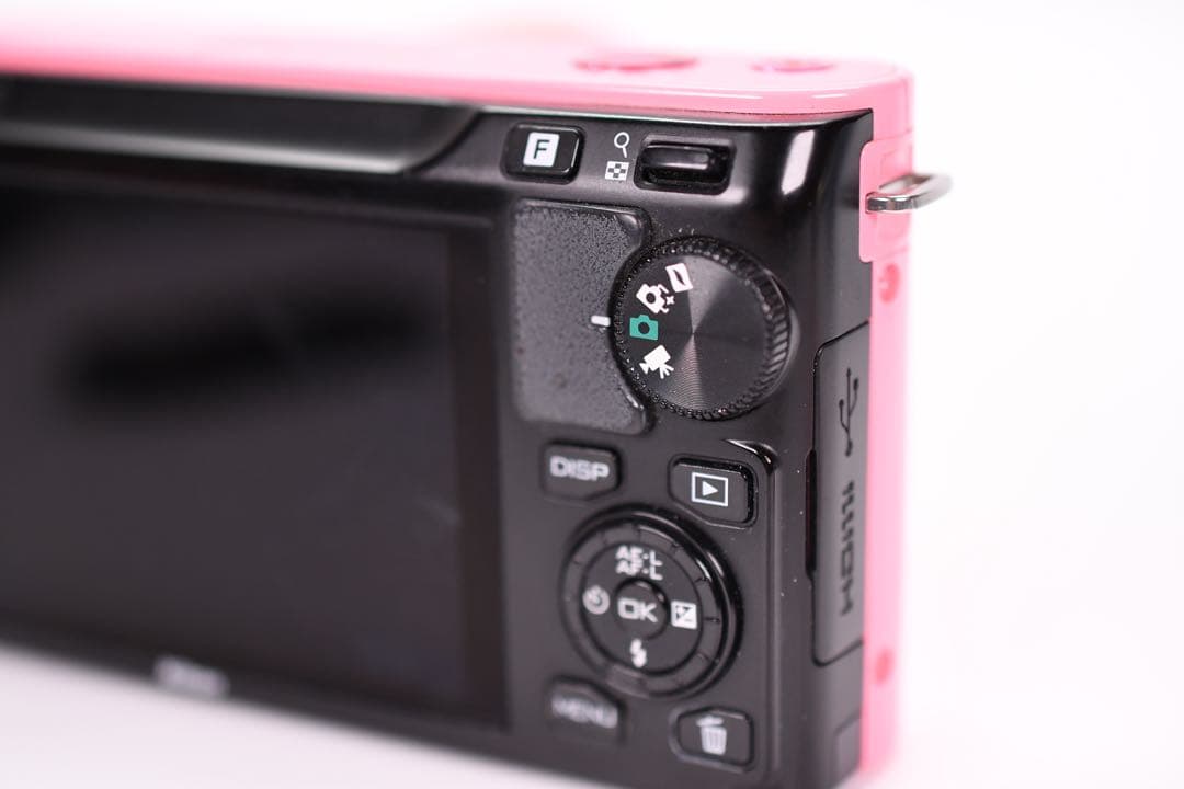 【人気カラー】Nikon 1 J1 ピンク 10-30mmセット 良品