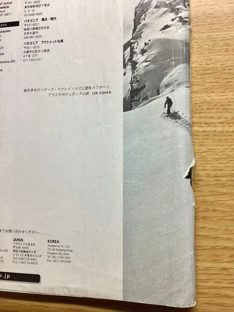 Patagonia パタゴニア カタログ1999 FALL アウトドア 貴重