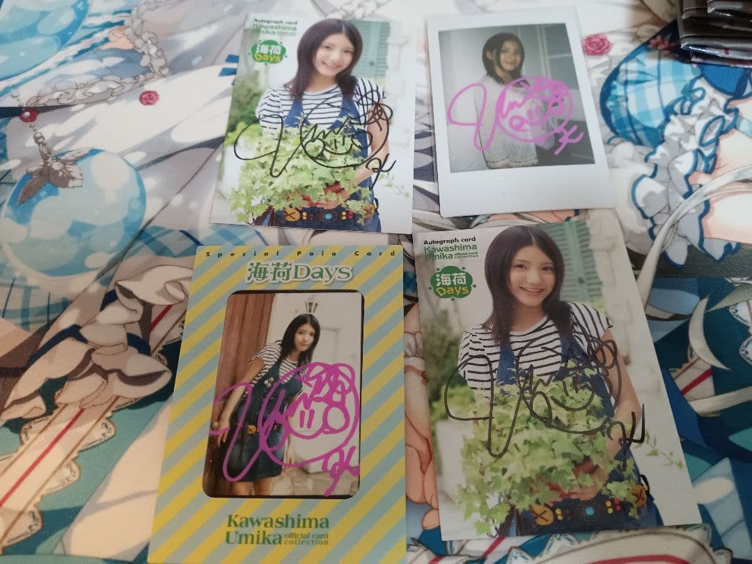 メ*1様 最終値下げ　川島海荷　カードコレクション　海荷Days　ファイル　サイ