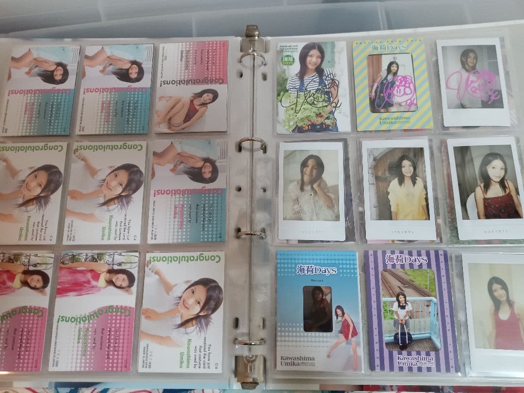 メ*1様 最終値下げ　川島海荷　カードコレクション　海荷Days　ファイル　サイ