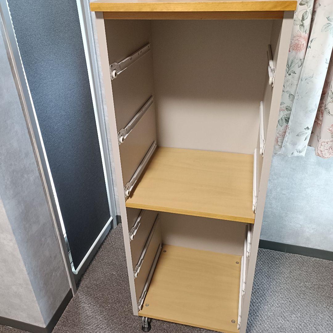 【希少廃盤モデル】無印良品　メープル　木製 6段チェスト 収納家具 タンス