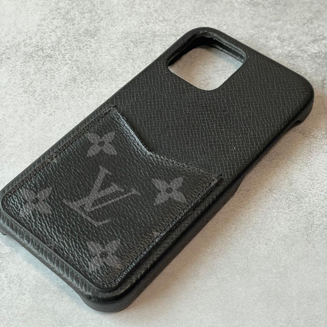 LOUIS VUITTON iPhoneケース 12 12Pro ブラック