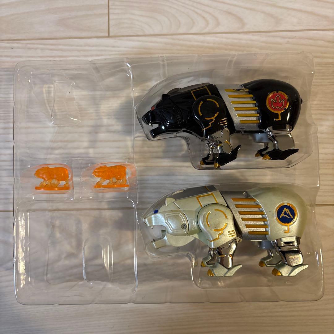 ⭐︎希少⭐︎当時もの⭐︎DX百獣戦隊ガオレンジャー　ガオベアー&ガオポーラー　超合金