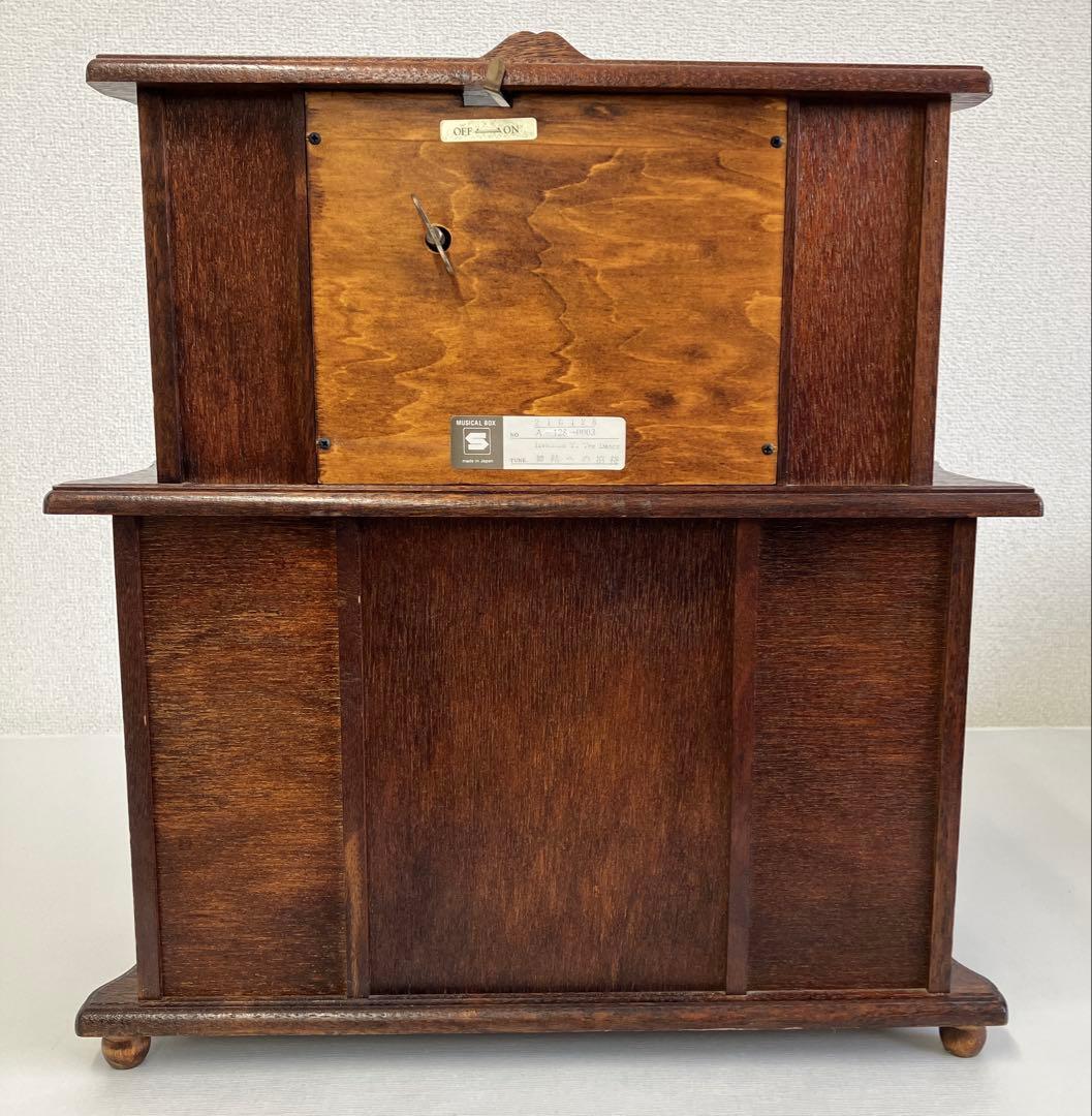 アンティークスタイル小物収納箱・オルゴール付き　アクセサリー箱