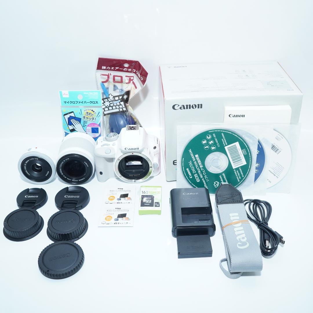 Canon EOS kiss X7ホワイト ダブルズームキット