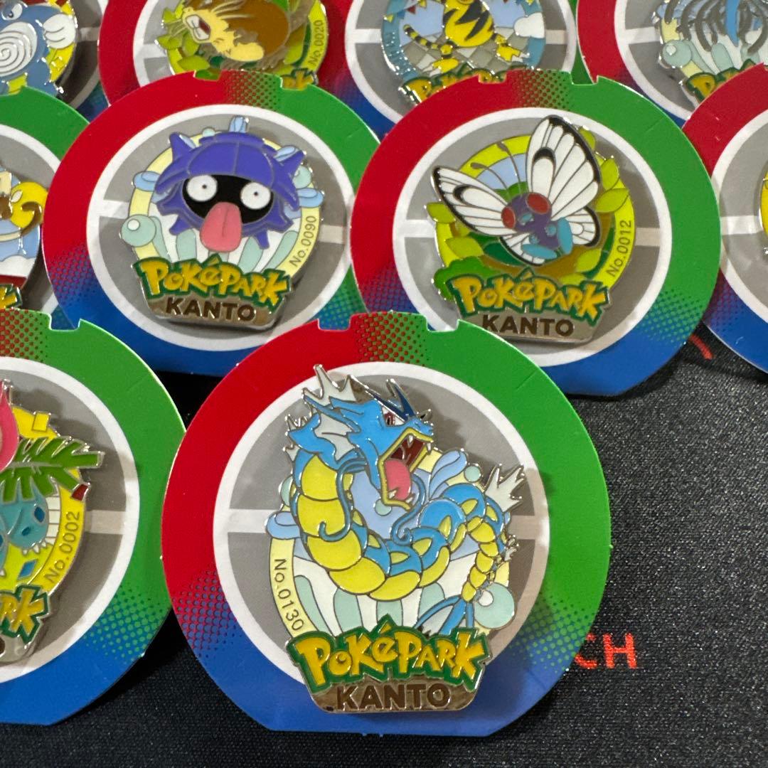 ポケパーク　ピンズ　まとめ売り サンダース　シャワーズ　メタモン　ギャラドス