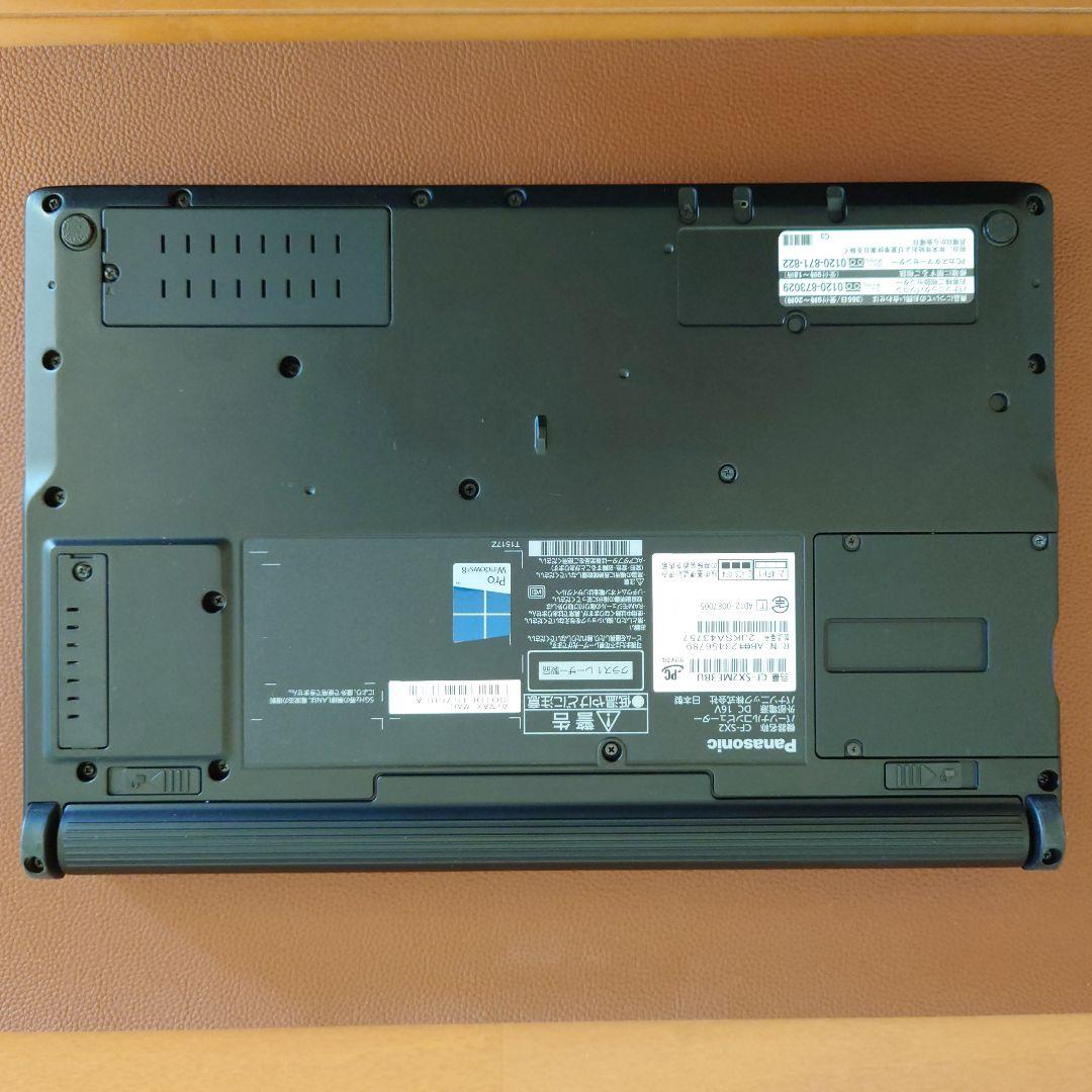 設定済✨️レッツノートCF-SX2◆ブラック◆Win11/i7/SSD/オフィス