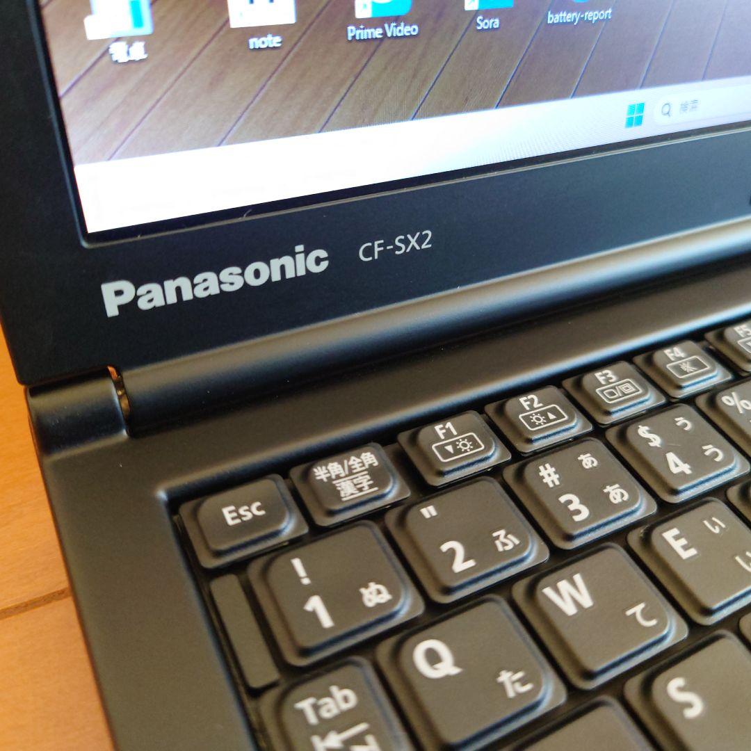 設定済✨️レッツノートCF-SX2◆ブラック◆Win11/i7/SSD/オフィス