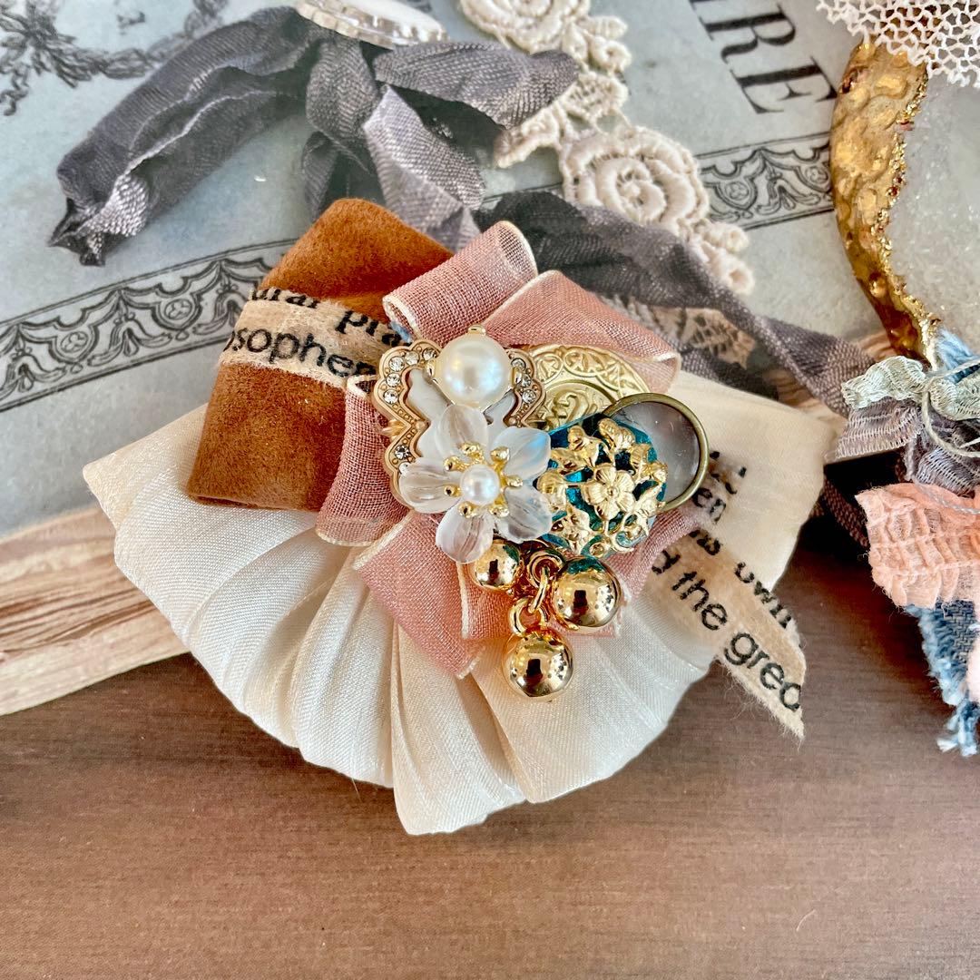 no.149 可愛い系アンティーク調アクセサリーセット（ピンク）