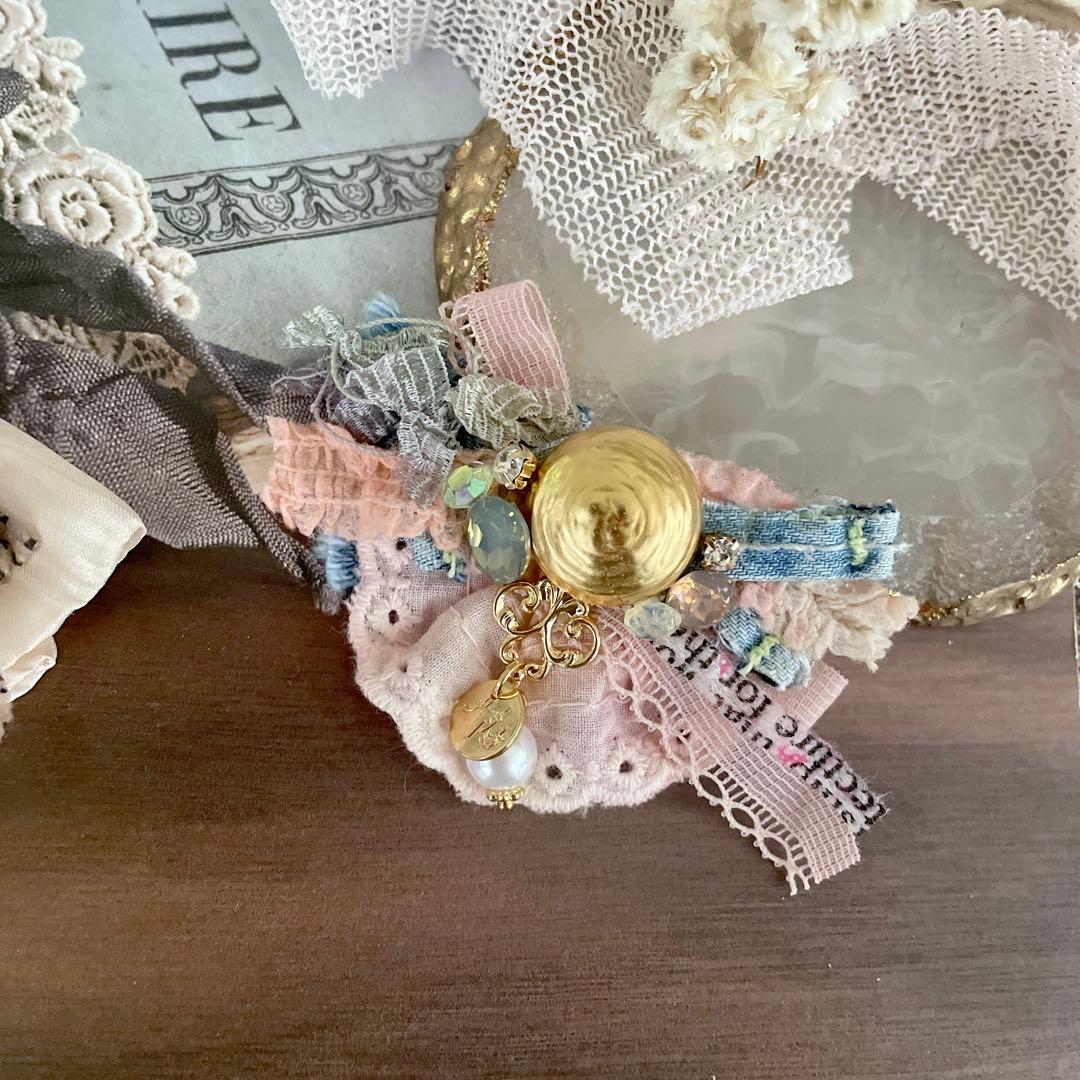 no.149 可愛い系アンティーク調アクセサリーセット（ピンク）