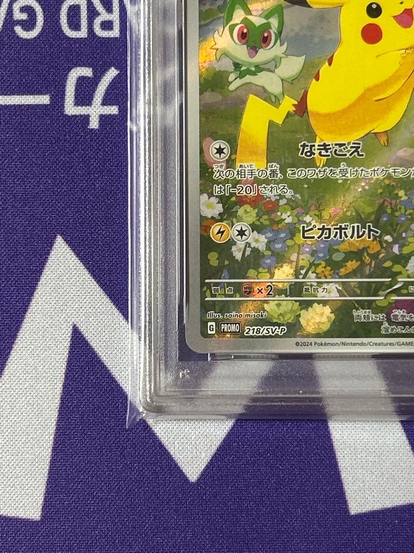 ピカチュウ　夏プロモ　みんなでぼうけん　psa 10連番