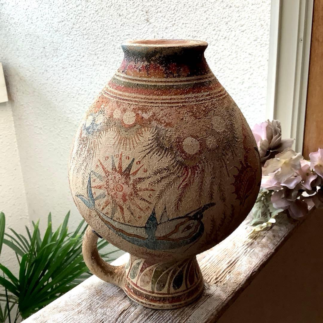 ヴィンテージ　古代ギリシャ　ミノア文明　水差し　複製