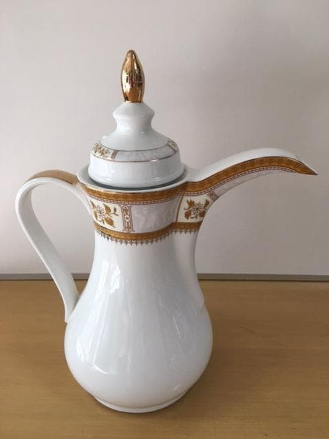 磁器製テーブルポット(手描き） 400ml