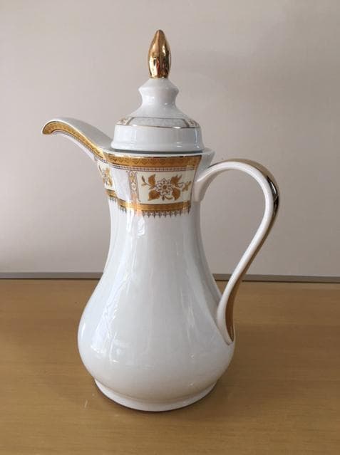 磁器製テーブルポット(手描き） 400ml