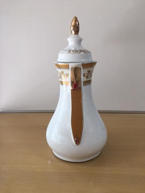 磁器製テーブルポット(手描き） 400ml