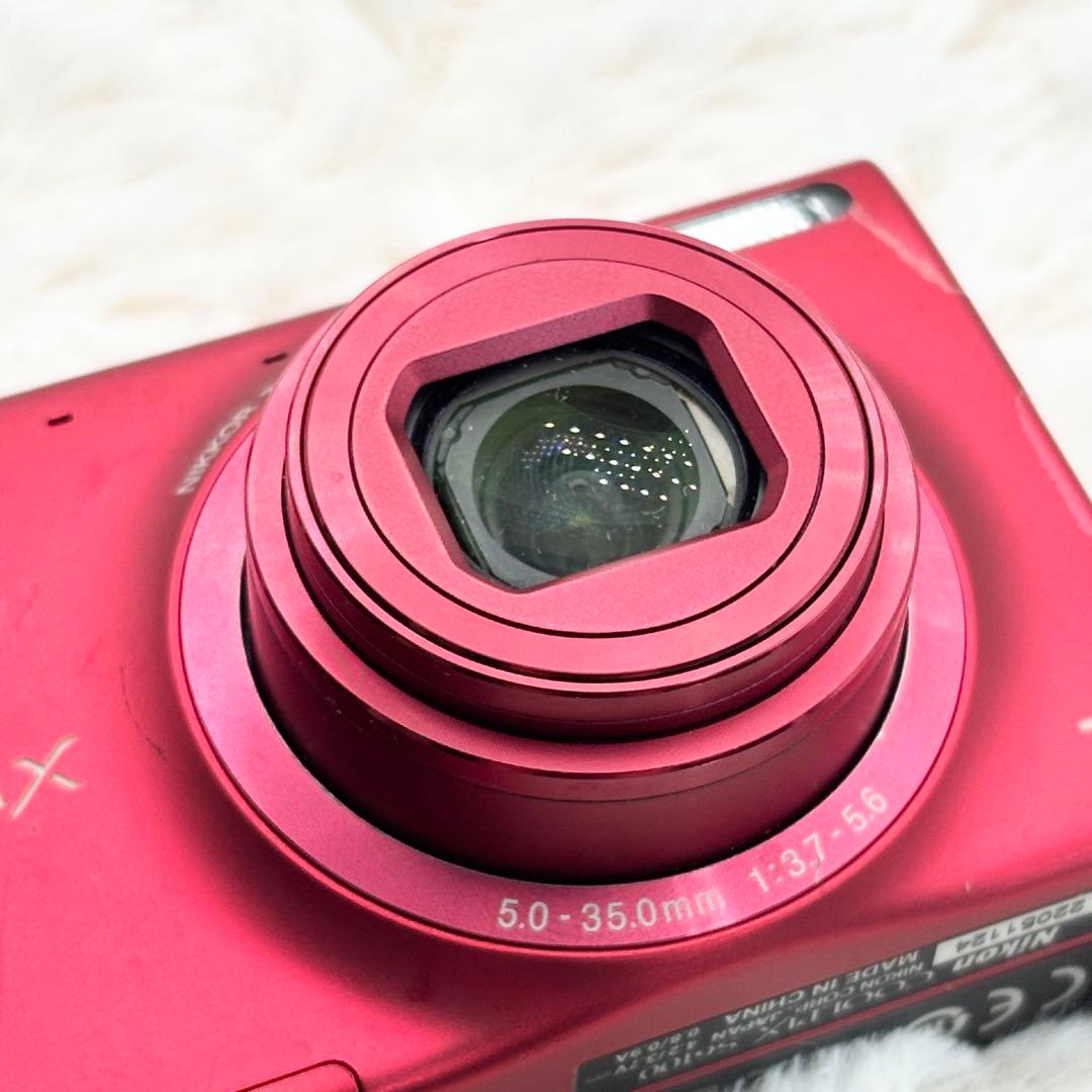 動作良好✨ Nikon COOLPIX S6100 レッド