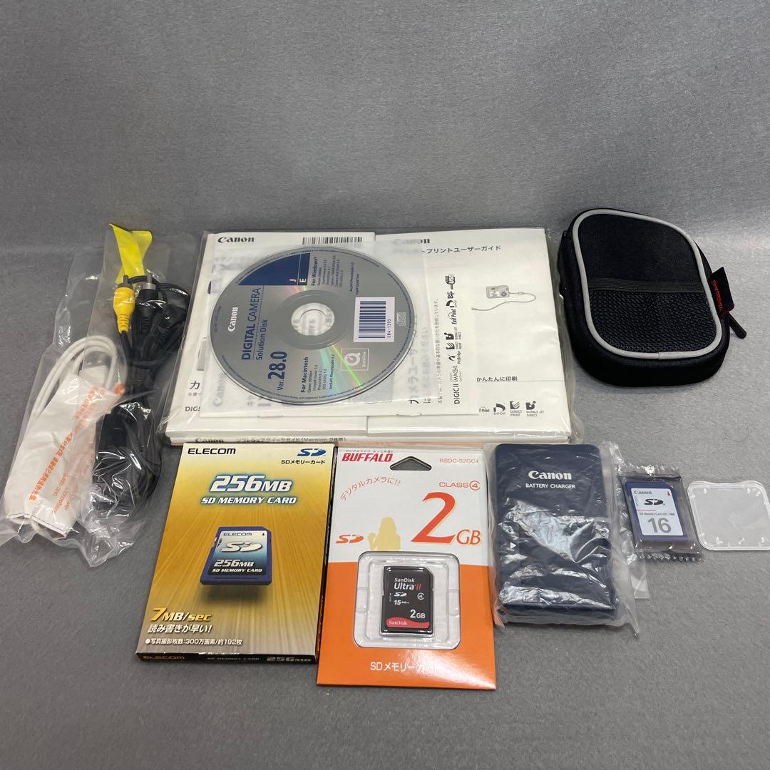 【F】Canon IXY DIGITAL 70 付属品あり　撮影保存動作◎