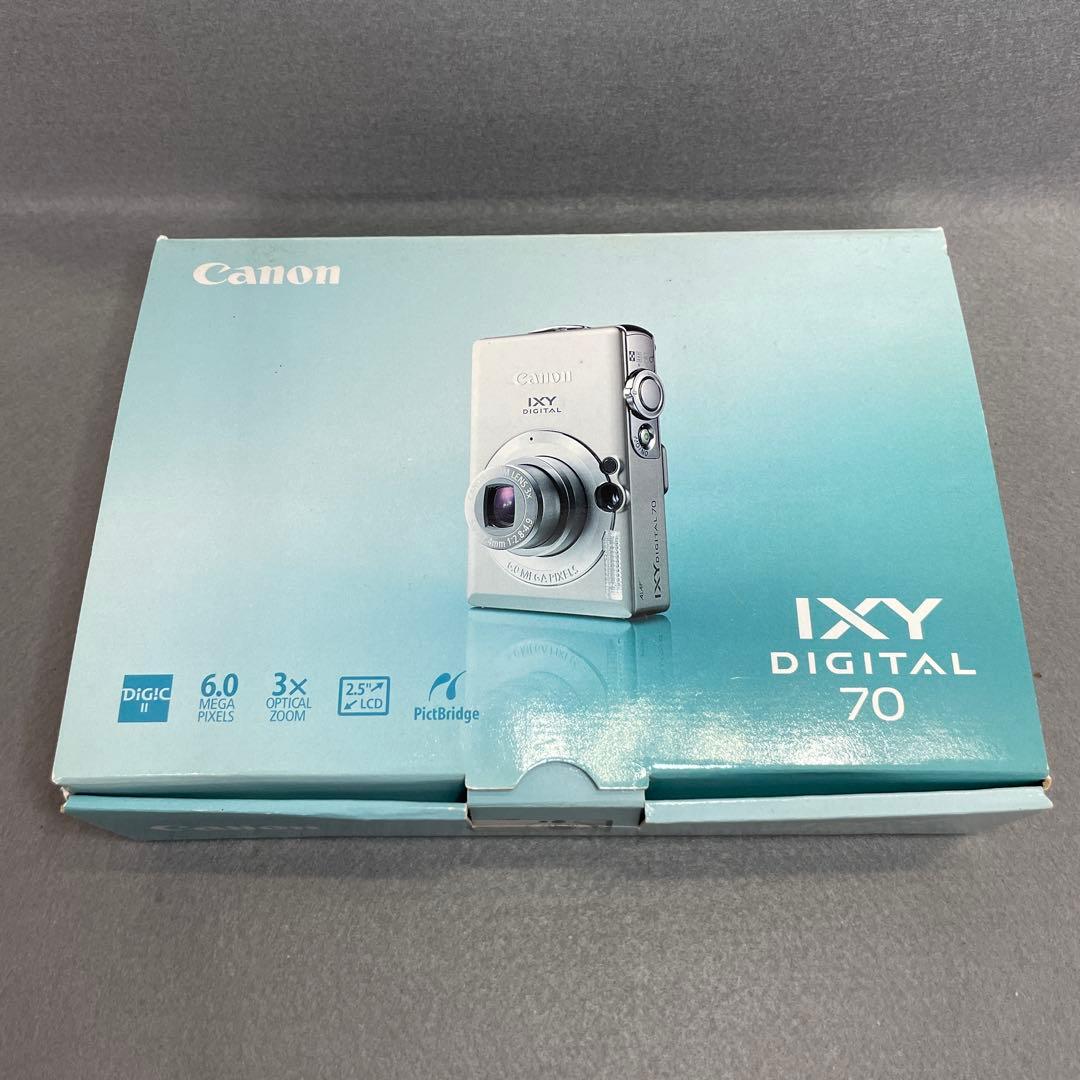 【F】Canon IXY DIGITAL 70 付属品あり　撮影保存動作◎