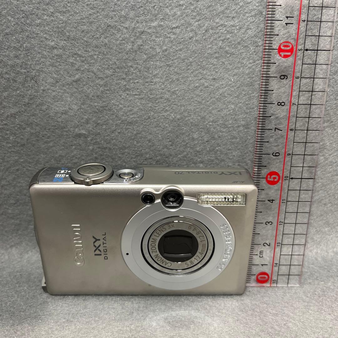 【F】Canon IXY DIGITAL 70 付属品あり　撮影保存動作◎