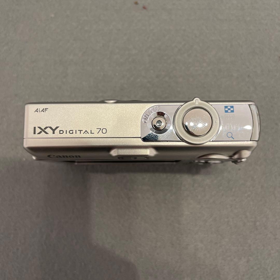 【F】Canon IXY DIGITAL 70 付属品あり　撮影保存動作◎