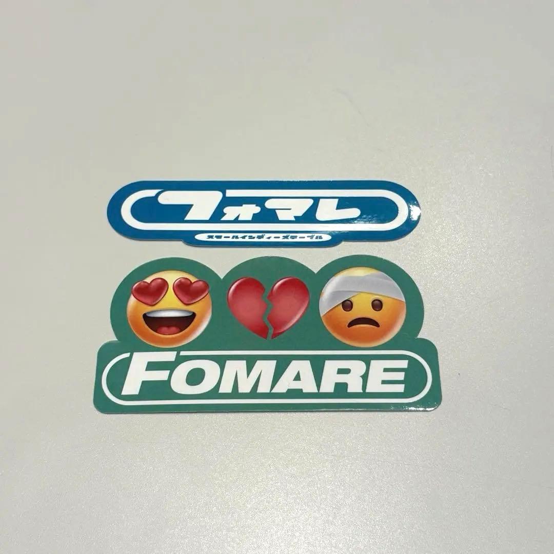FOMARE ロゴタオル　ステッカー付き