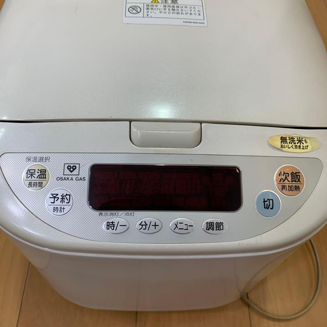 都市ガス用炊飯器　RR-10MRT 13Ａ （11合炊き、2007年製）