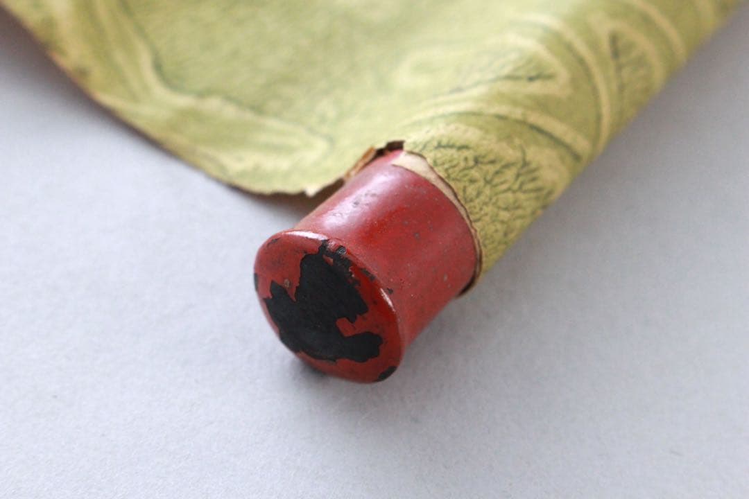 No4904 掛軸　仏教美術　南無妙法蓮華経　肉筆紙本　書画　古美術　送料無料