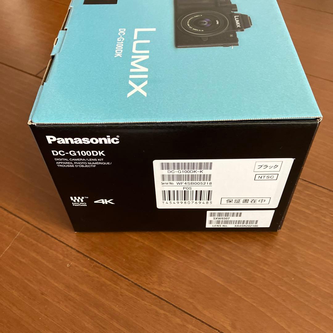 Panasonic LUMIX DC-G100DK コンパクトデジタルカメラ