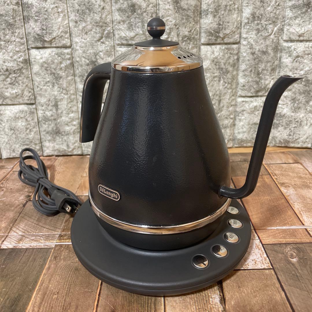 #677 De'Longhi 電気カフェケトル アイコナ 温度調整機能付き