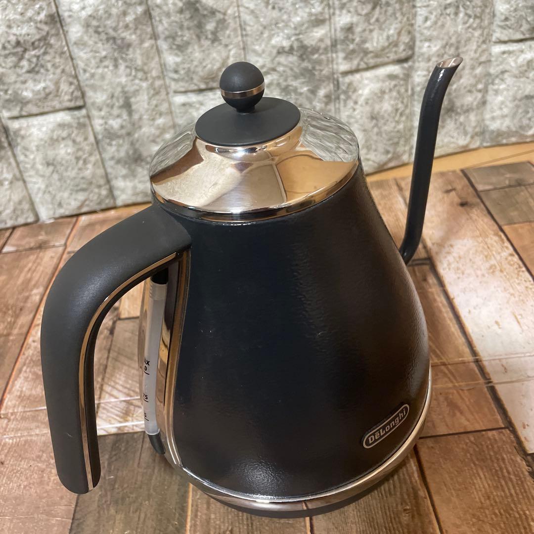 #677 De'Longhi 電気カフェケトル アイコナ 温度調整機能付き