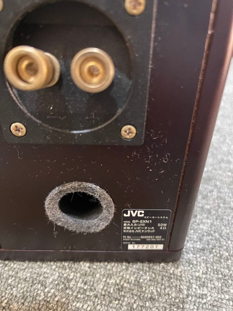 JVC ビクター ウッドコーン スピーカー ペア SP-EXN1 EX-N1
