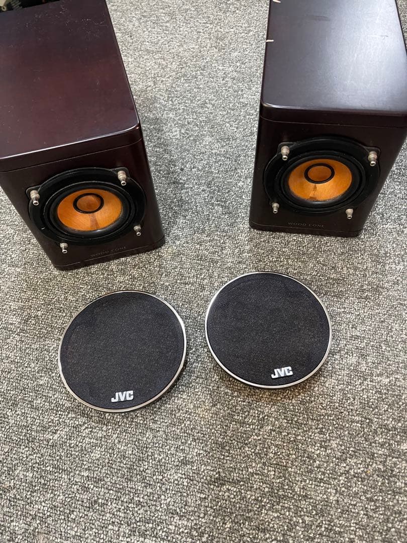 JVC ビクター ウッドコーン スピーカー ペア SP-EXN1 EX-N1