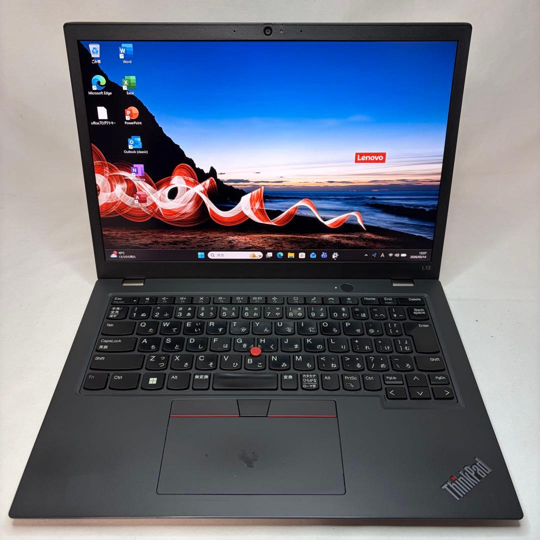 バッテリー超優良 ThinkPad L13 Gen3 i7 16GB 512GB