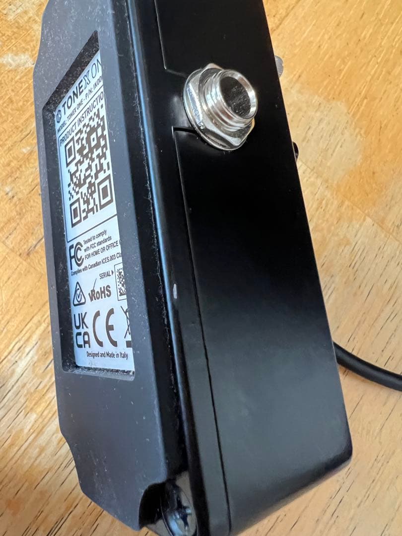 IK TONEX ONE ライセンス解除済み