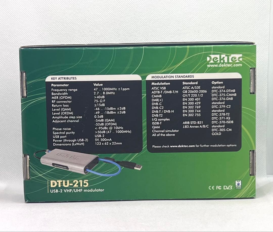 テレビ DTU-215 VHF/UHF modulator