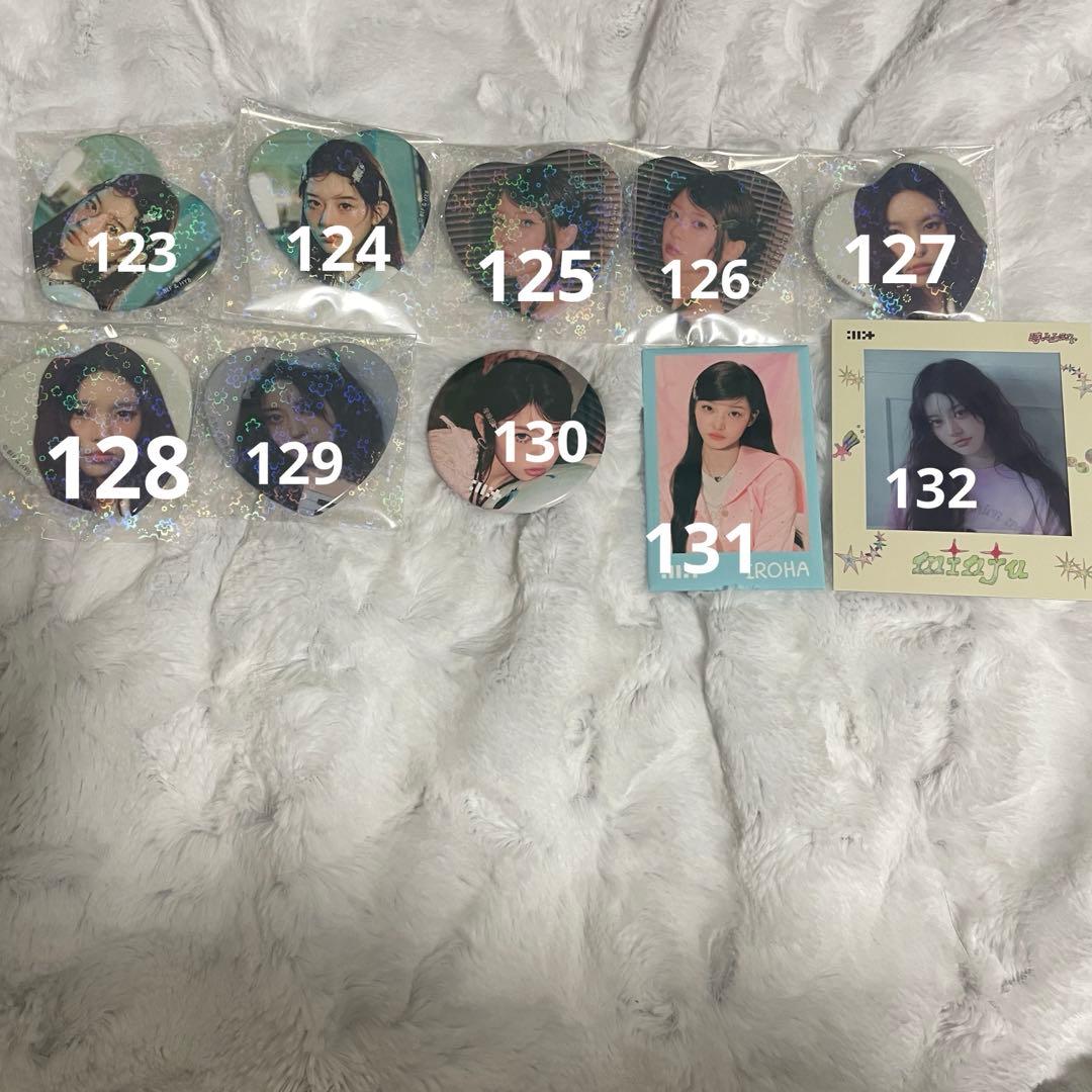 ILLIT トレカ 缶バッジ ウォンヒ ユナ モカ イロハ ミンジュ アイリット