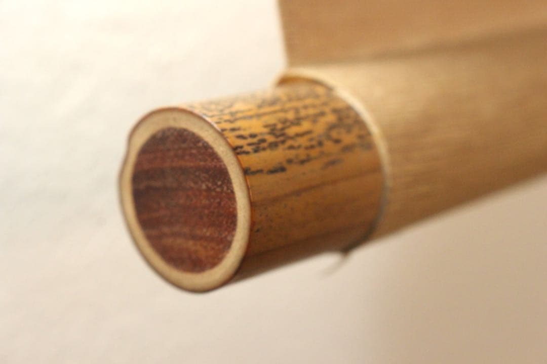 No4588 掛軸　在銘　華仙　鮎図　着色絹本　日本画　古画　古美術　送料無料